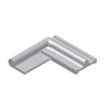 Center Dome Seal — Transition to Flat Outside Bulb 90⁰ Corner